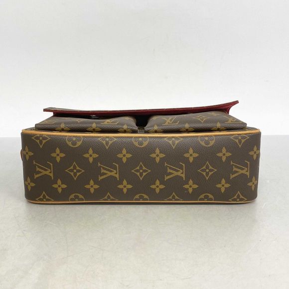 Louis Vuitton Monogram Viva Cite MM Shoulder Bag M51164 Brown Women's - Picture 13 of 16